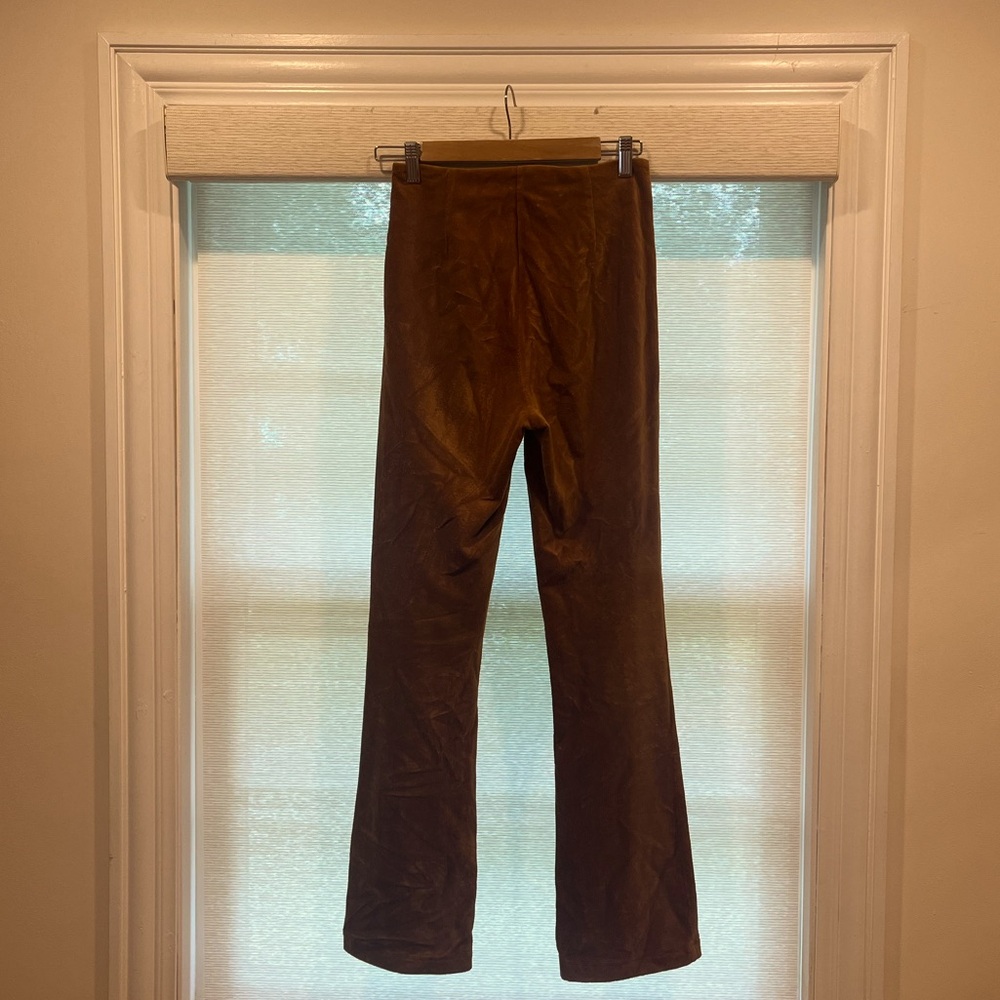 brown corduroy pants with a little flair